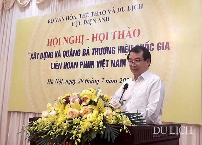 Phó Tổng cục trưởng TCDL Hà Văn Siêu phát biểu tại hội thảo